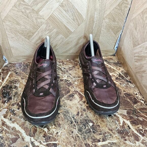 Skechers women's Relaxed fit plus memory foam slip-on shoes size 8.5.   260 - Picture 4 of 11